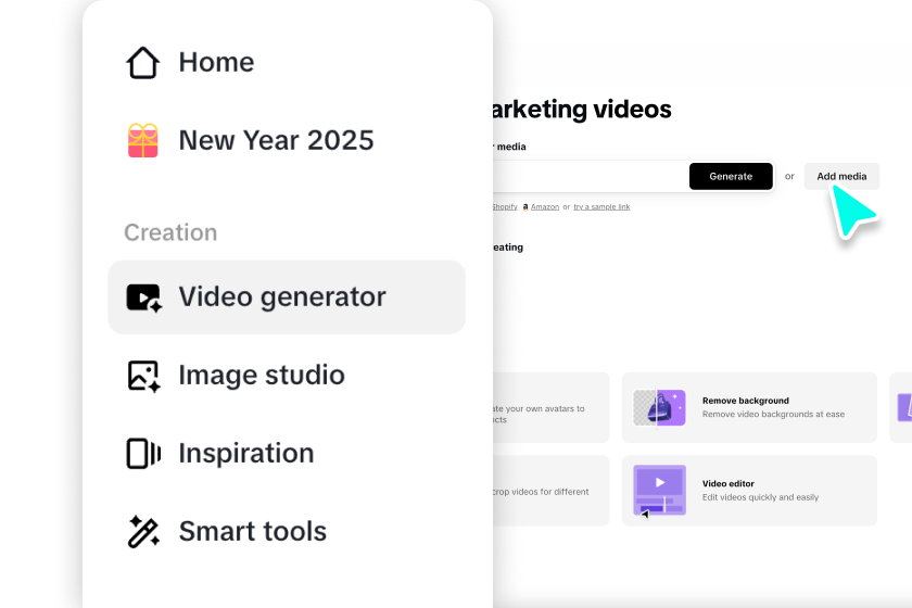 Přístup ke generátoru videa